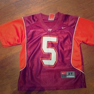 2T Nike Virginia Tech Football Jersey
